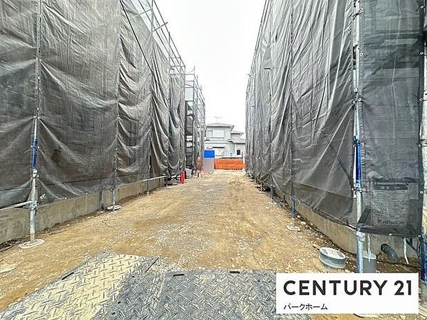 【前面道路】現地の前道道路です!