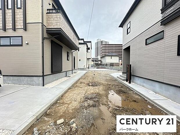 【前面道路】現地の前道道路です!