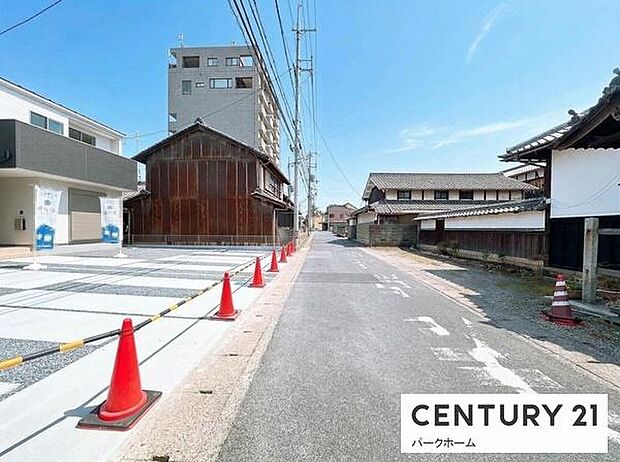 【前面道路】現地の前道道路です!