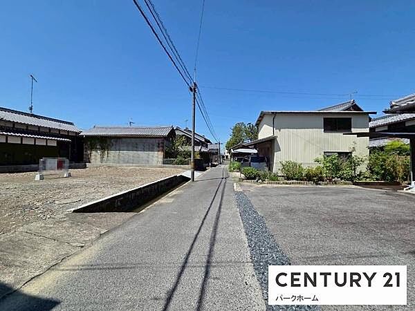 【前面道路】現地の前道道路です