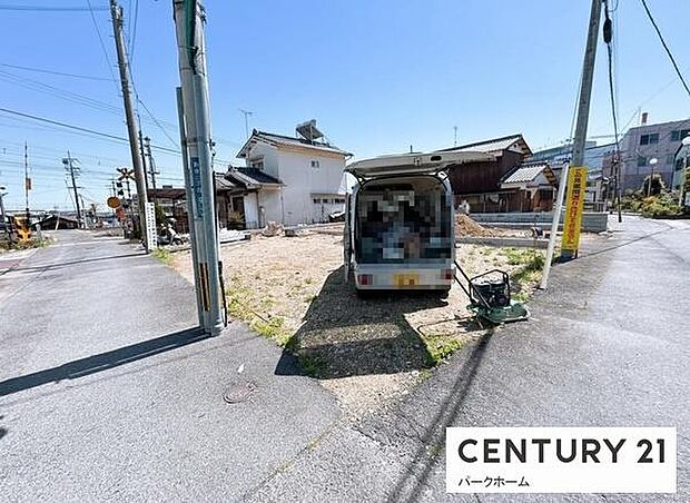 【前面道路】現地の前道道路です