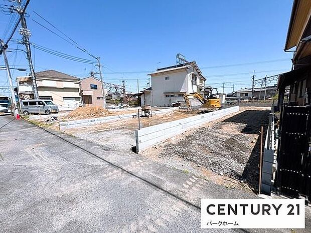 【前面道路】現地の前道道路です