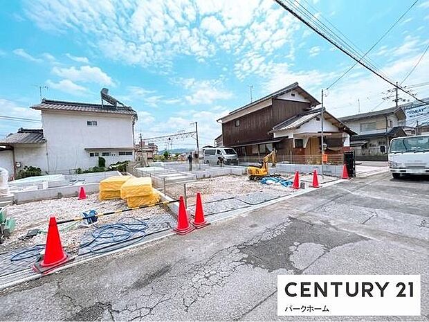 【前面道路】現地の前道道路です