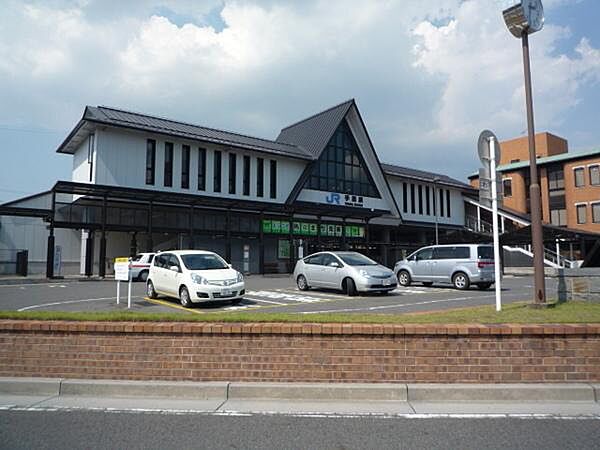 草津線　手原駅まで1220m