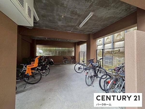 【駐輪場】自転車置き場です