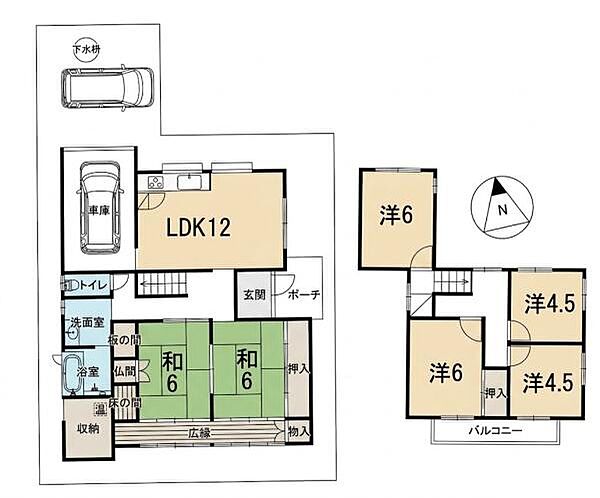 間取り：325000122417
