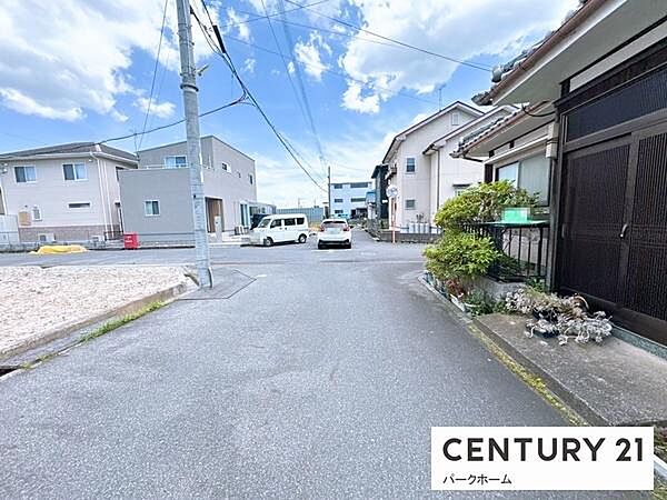 【前面道路】現地の前道道路です！