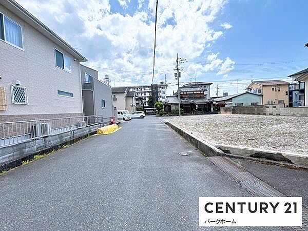 【前面道路】現地の前道道路です！