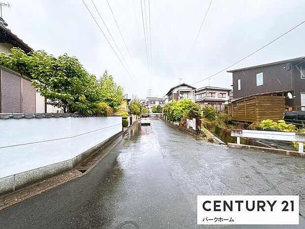【前面道路】現地の前道道路です!