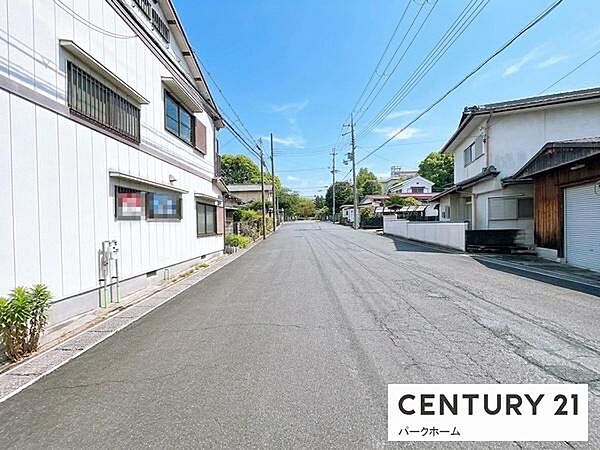 【前面道路】現地の前道道路です！