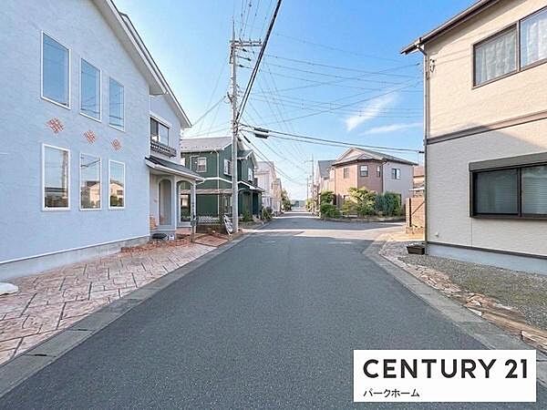【前面道路】現地の前道道路です！