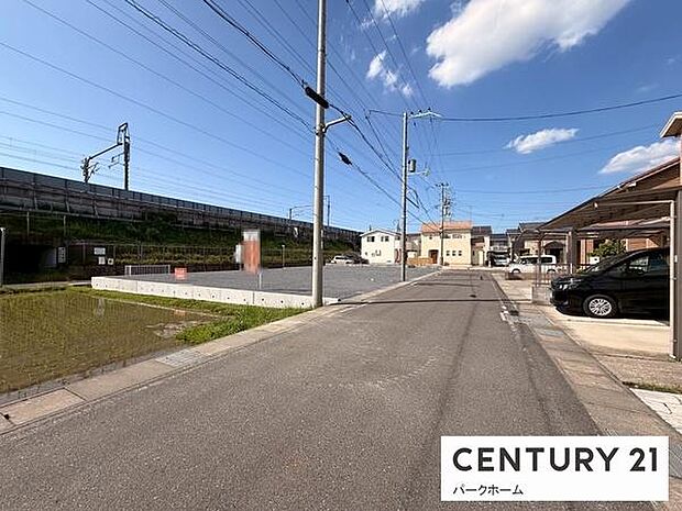 【前面道路】現地の前道道路です!