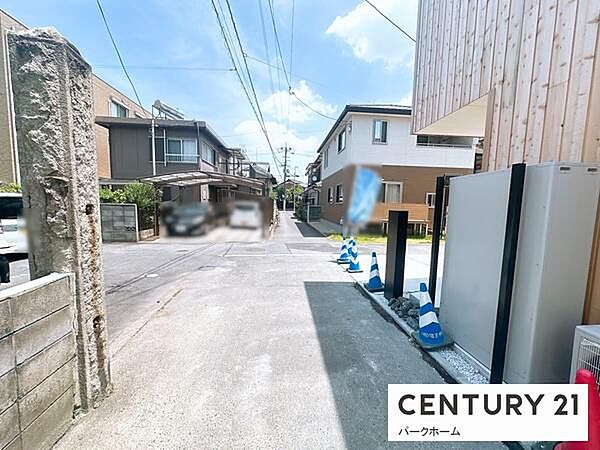 【前面道路】現地前面道路になります！