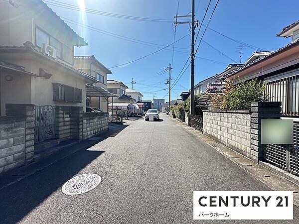 【前面道路】現地の前道道路です！