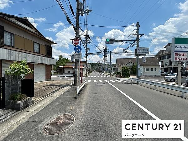 【前面道路】現地の前道道路です！
