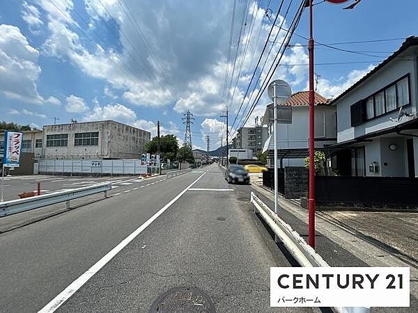 【前面道路】現地の前道道路です！