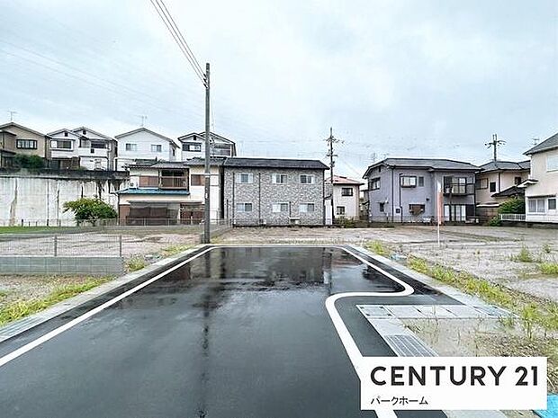 【前面道路】現地の前道道路です!
