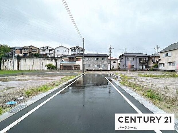 【前面道路】現地の前道道路です!