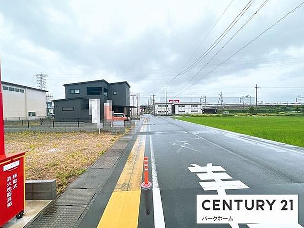 【前面道路】現地の前道道路です!