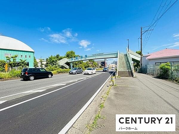 【前面道路】現地の前道道路です！