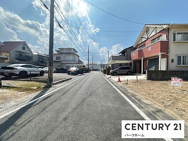 【前面道路】現地の前道道路です！