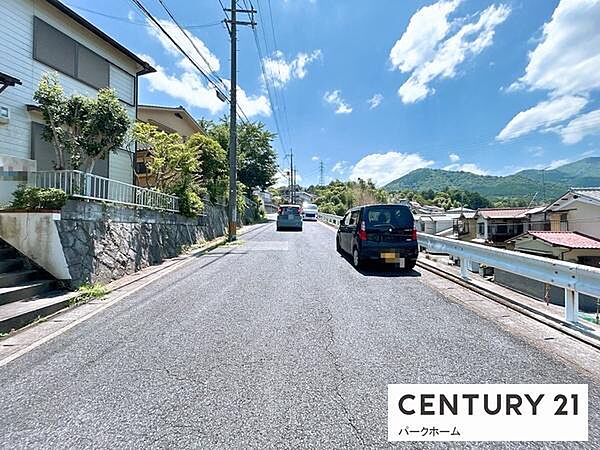 【前面道路】現地の前道道路です！