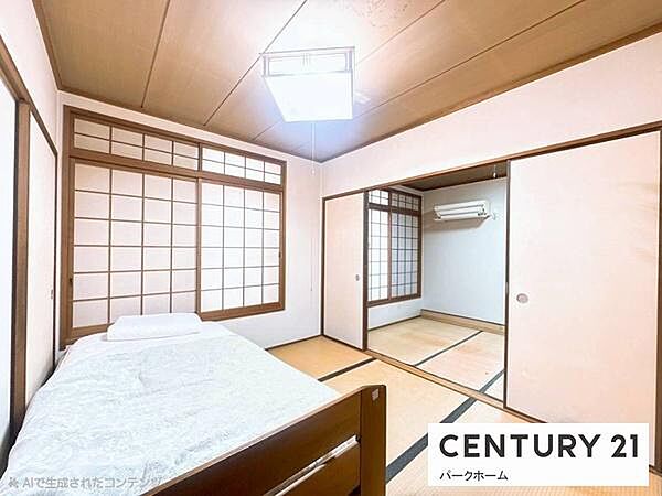 【和室】1階のゆったり落ち着いた和室です！客間としてもお使いいただけます！