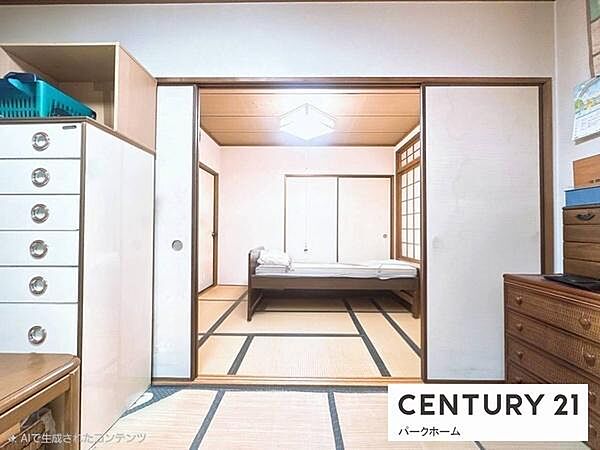 【和室】1階のゆったり落ち着いた和室です！客間としてもお使いいただけます！