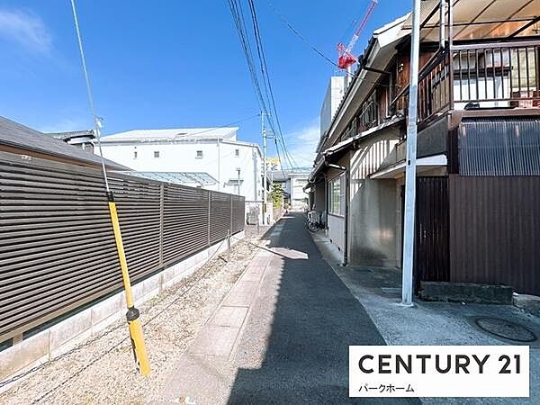 【前面道路】現地の前道道路です！