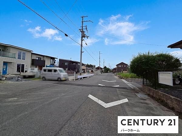 【前面道路】現地の前道道路です！