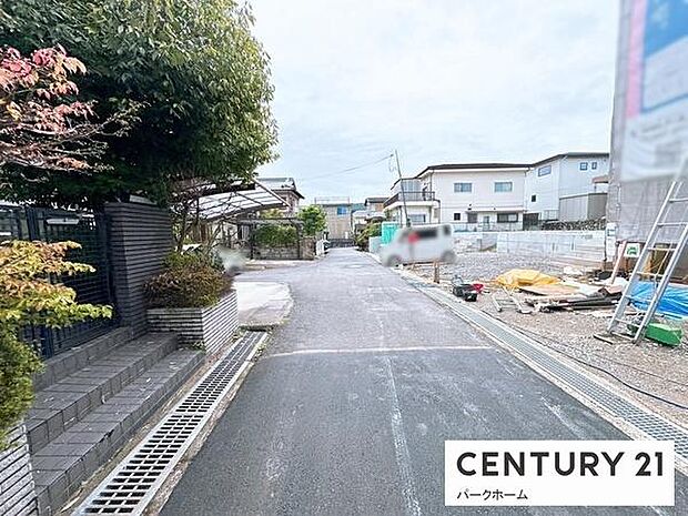 【前面道路】現地の前道道路です！