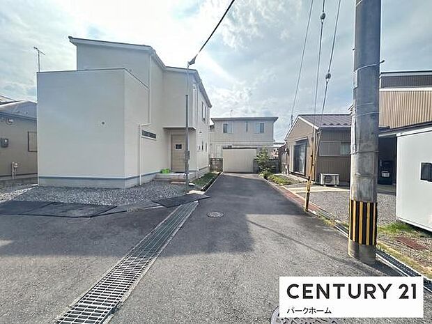 【前面道路】現地の前道道路です!
