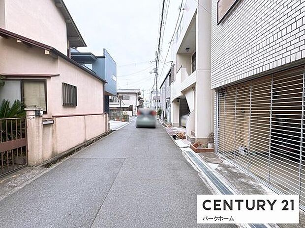 【前面道路】現地の前道道路です！
