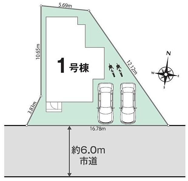 全1棟です!