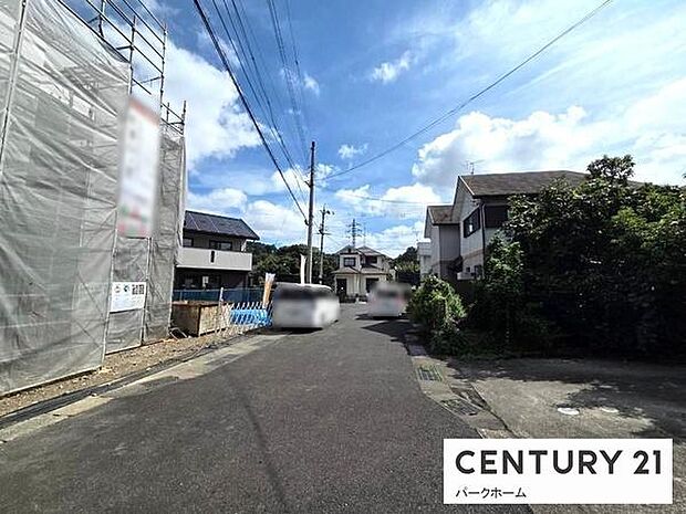 【前面道路】現地の前道道路です!
