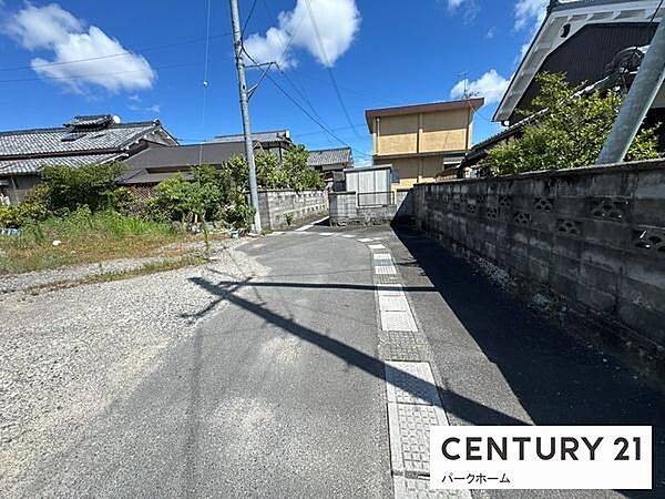 【前面道路】現地の前道道路です！