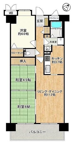 間取り：325000128455