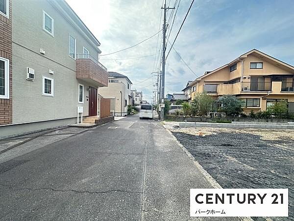 【前面道路】現地の前道道路です！