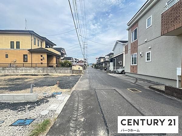【前面道路】現地の前道道路です！