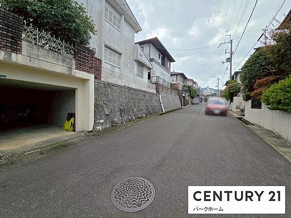 現地の前道道路です