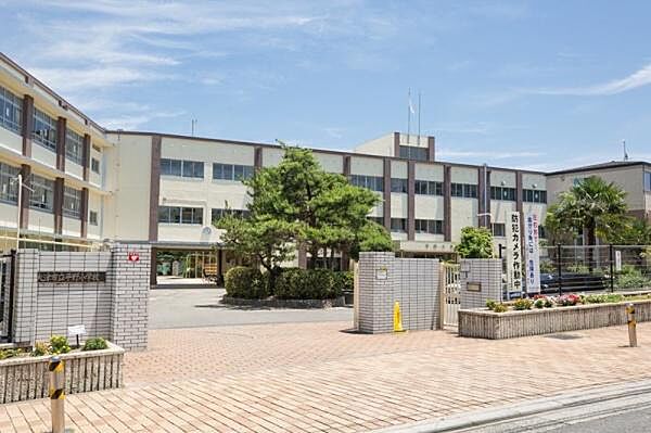 大津市立平野小学校まで440m