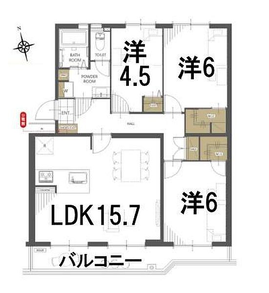 間取り：325000128640