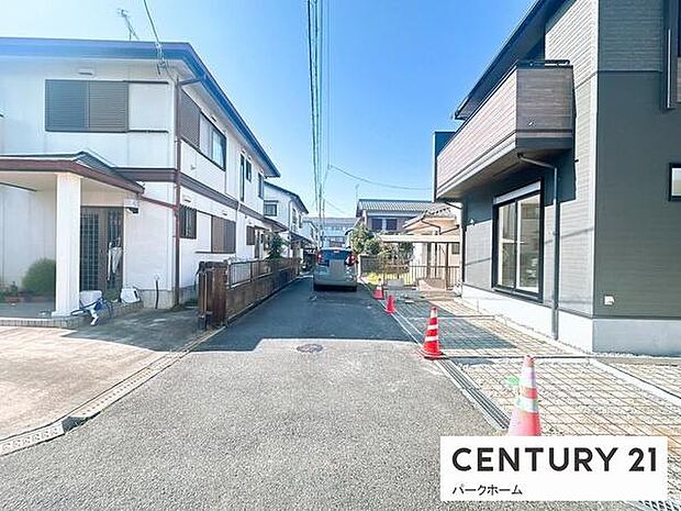 【前面道路】現地の前道道路です!
