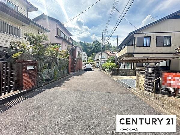 【前面道路】現地の前道道路です！