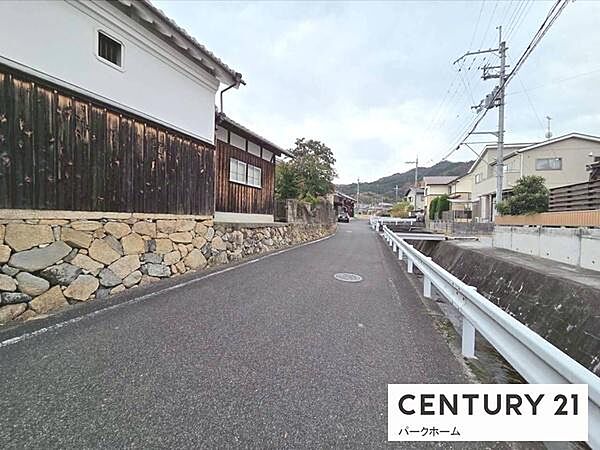 【前面道路】現地の前道道路です！