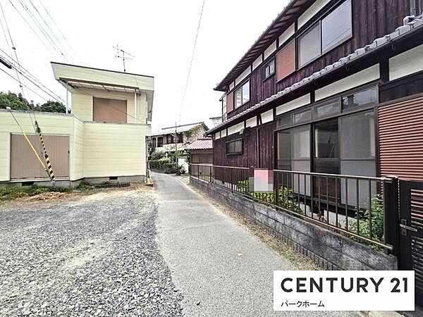 【前面道路】現地の前道道路です