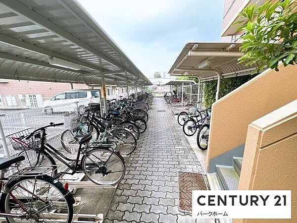 【駐輪場】自転車置き場です！