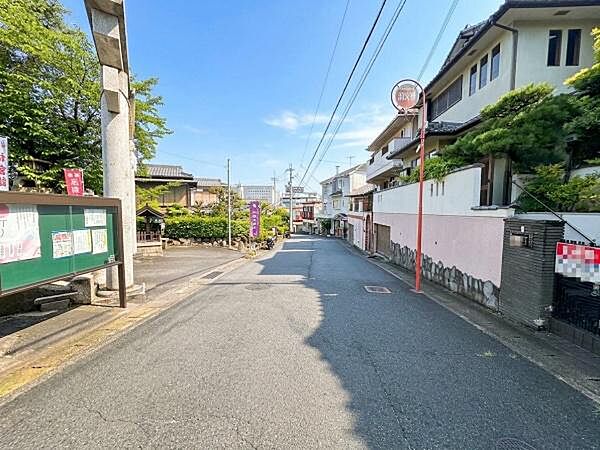 【前面道路】現地の前道道路です