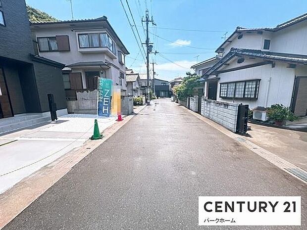 【前面道路】現地の前道道路です!