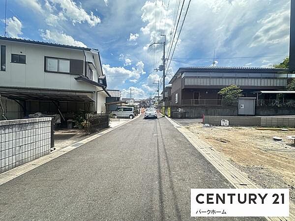 【前面道路】現地の前道道路です！
